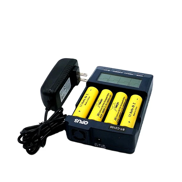 Оригинальное зарядное устройство Opus BT-C3100 V2.2, умный ЖК-дисплей, 4 слота, анализатор заряда аккумуляторов li-ion NiMH AA AAA
Оригинальное зарядное устройство Opus BT-C3100 V2.2, умный ЖК-дисплей, 4 слота, анализатор заряда аккумуляторов li-ion NiMH AA AAA
