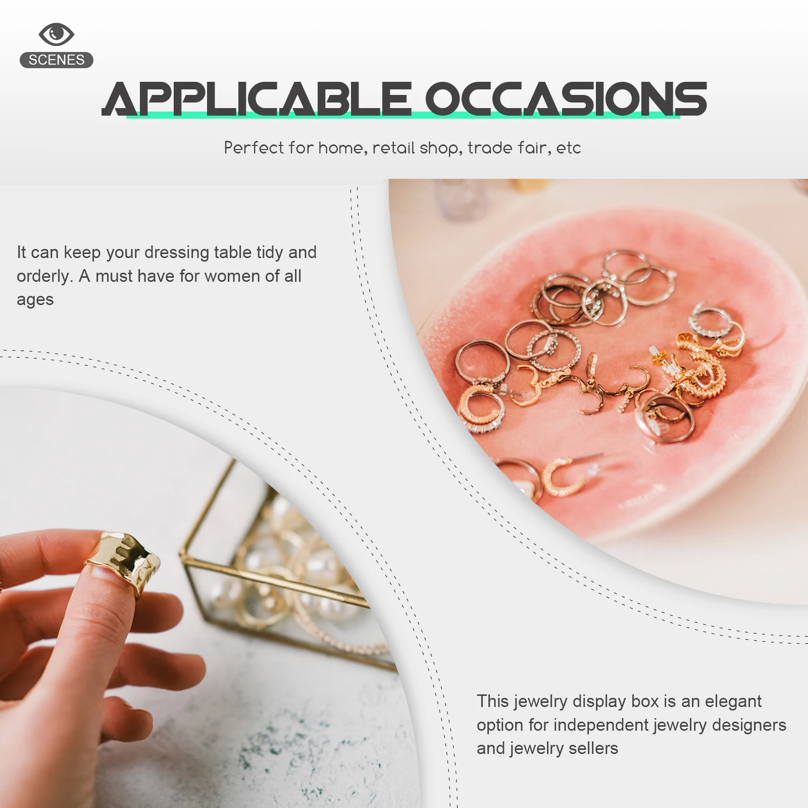 Ring Storage Box Jewellery Trays The Organizer Display Case Jewelry Rack Holder 
Ring Storage Box Jewellery Trays The Organizer Display Case Jewelry Rack Holder