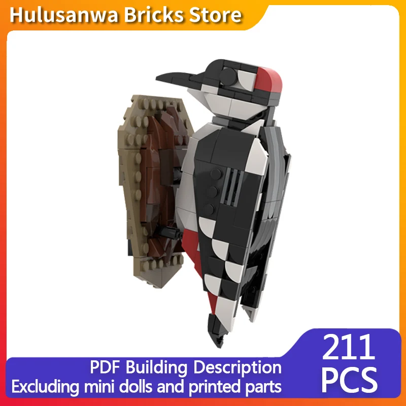 Creators Animal Series Model MOC Building Block Spotted Woodpecker Modular Technology Gifts Holiday Assemble Children Toys Suit
Creators Animal Series Model MOC Building Block Spotted Woodpecker Modular Technology Gifts Holiday Assemble Children Toys Suit