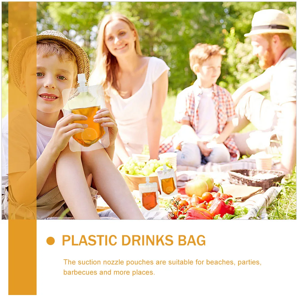 20pcs Clear Food Sealed Packaging Bags Leakproof Liquid Storage Travel Drink Pouches Reusable Beverages Soybean Juice
20pcs Clear Food Sealed Packaging Bags Leakproof Liquid Storage Travel Drink Pouches Reusable Beverages Soybean Juice