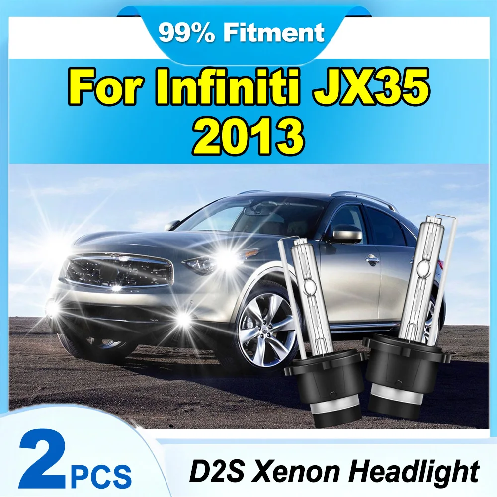 2PCS High Power D2S Xenon Headlight 20000LM Plug And Play 6000K Super White Car Lights 12V Xenon Lamps For Infiniti JX35 2013
2PCS High Power D2S Xenon Headlight 20000LM Plug And Play 6000K Super White Car Lights 12V Xenon Lamps For Infiniti JX35 2013
