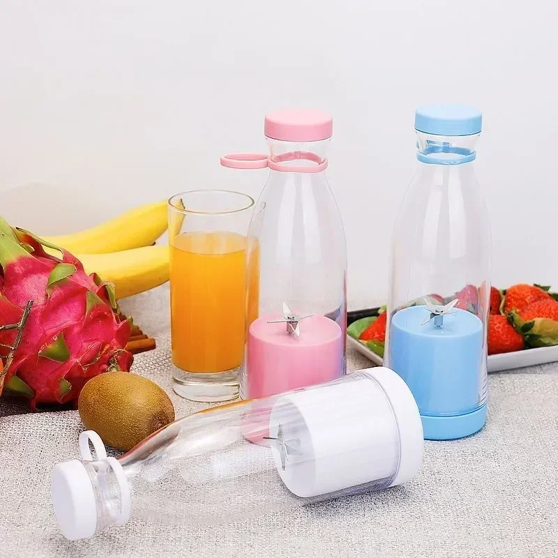 Portable Electric Fruit Juicer Cute Manual Wine Bottle Juicing Cup Small 6-Blade Rechargeable Vegetable Juicer Blender Mixer
Portable Electric Fruit Juicer Cute Manual Wine Bottle Juicing Cup Small 6-Blade Rechargeable Vegetable Juicer Blender Mixer