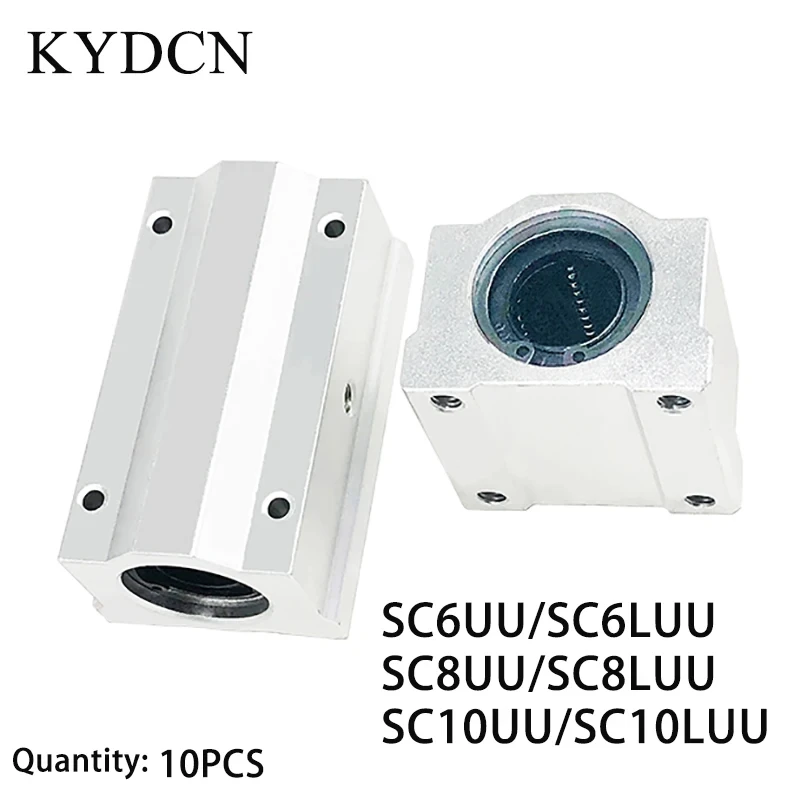 Standard Linear Slider Bearing Seat SCS 6/8/10UU Linear Sliding Table Light Shaft Box Type
Standard Linear Slider Bearing Seat SCS 6/8/10UU Linear Sliding Table Light Shaft Box Type