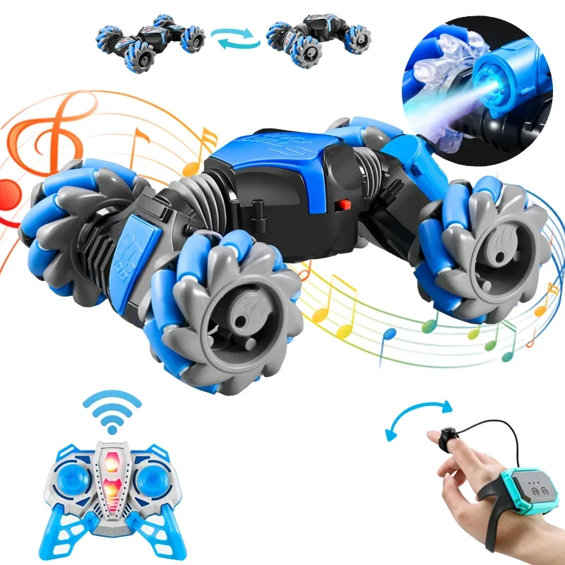 RC Car Stunt Remote Control Cars Toys for Boys Radio Gesture Induction Music Light Torsion Electric Car for Children Toys Gift
RC Car Stunt Remote Control Cars Toys for Boys Radio Gesture Induction Music Light Torsion Electric Car for Children Toys Gift
