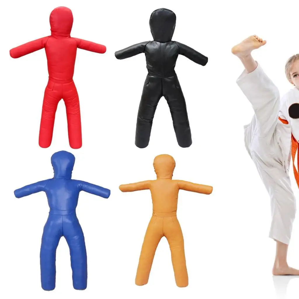 Grappling Dummy Unfilled Sturdy PU Leather for Karate Kickboxing Taekwondo
Grappling Dummy Unfilled Sturdy PU Leather for Karate Kickboxing Taekwondo