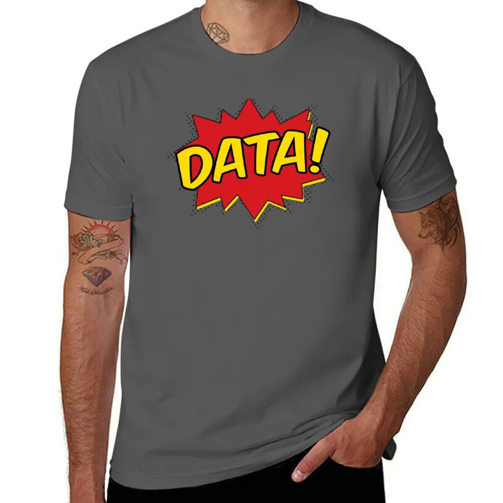 Data Pow T-Shirt Big Size Short Sleeve Tee for Men
Data Pow T-Shirt Big Size Short Sleeve Tee for Men