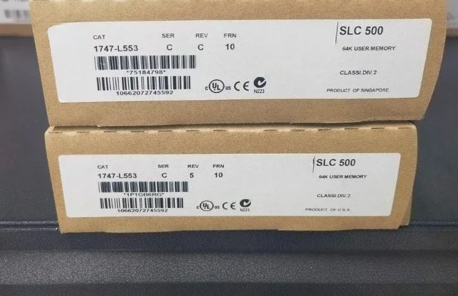 Brand new original 1747-L553 5/05 controller 64K Ethernet and RS-232 communication ports Fast delivery
Brand new original 1747-L553 5/05 controller 64K Ethernet and RS-232 communication ports Fast delivery