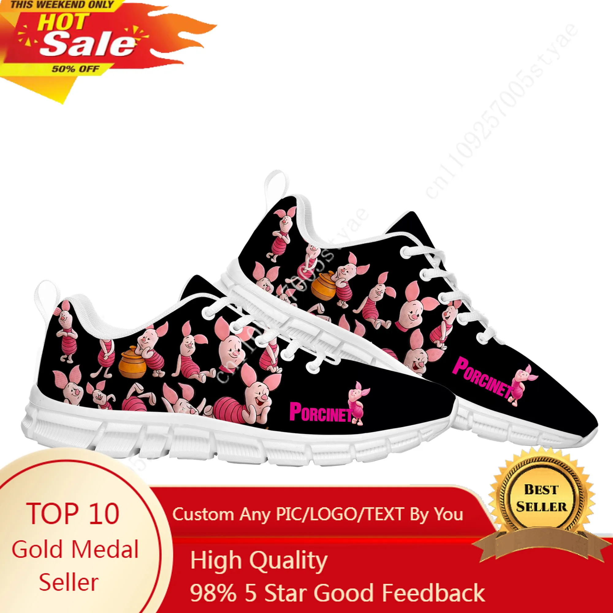 Disney Winnie The Pooh Piglet Sports Shoes Mens Womens Custom Sneakers Lightweight Casual Sneaker
Disney Winnie The Pooh Piglet Sports Shoes Mens Womens Custom Sneakers Lightweight Casual Sneaker