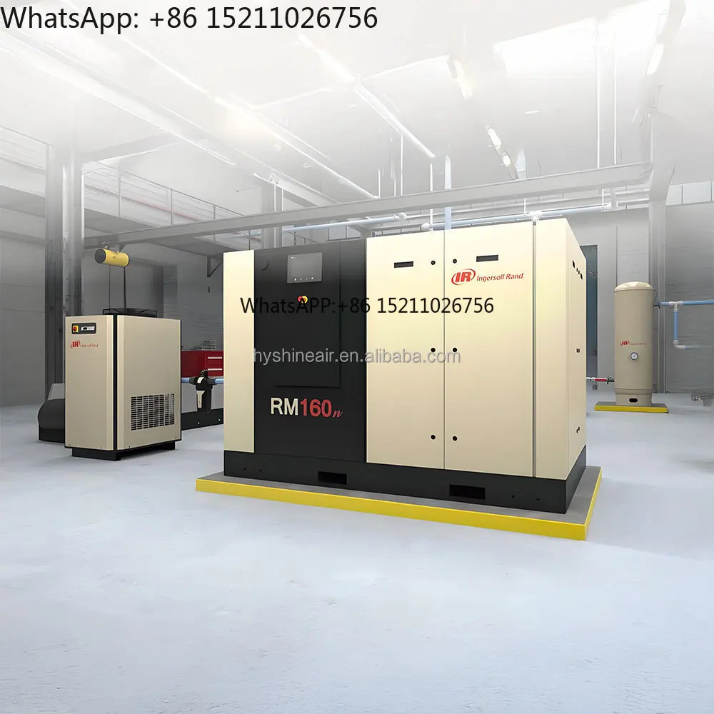 Ingersoll Rand RM90i Rotary Screw Air Compressor 90kW 120HP 7/8/7.5/8.5/10 Bar Stationary Industrial Compressor
Ingersoll Rand RM90i Rotary Screw Air Compressor 90kW 120HP 7/8/7.5/8.5/10 Bar Stationary Industrial Compressor