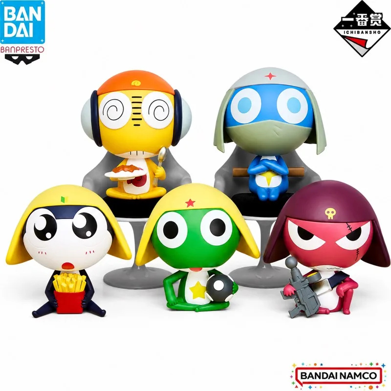 In Stock Bandai Original Ichiban Kuji Keroro Keroro Gunsou Action Figure Model Doll Brand New Boxed Anime Characters Toys Model
In Stock Bandai Original Ichiban Kuji Keroro Keroro Gunsou Action Figure Model Doll Brand New Boxed Anime Characters Toys Model