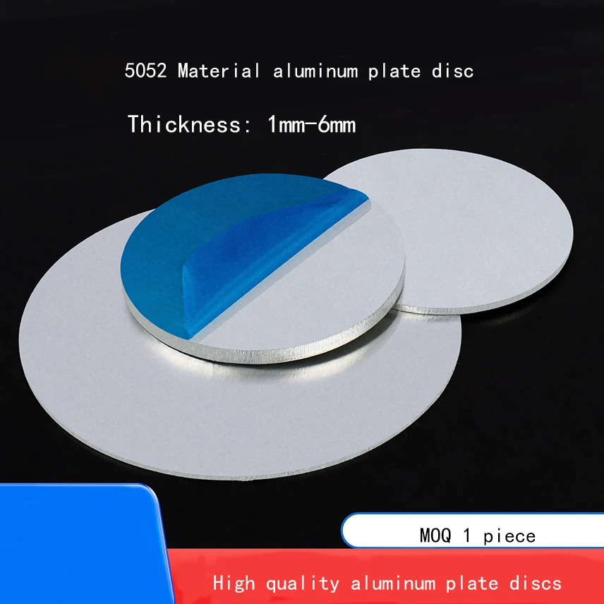 5052 Aluminum Circular Plate Processing Custom Heat Dissipation Gasket Disk Drilling Aluminum Circular Plate Thickness 1-6mm
5052 Aluminum Circular Plate Processing Custom Heat Dissipation Gasket Disk Drilling Aluminum Circular Plate Thickness 1-6mm