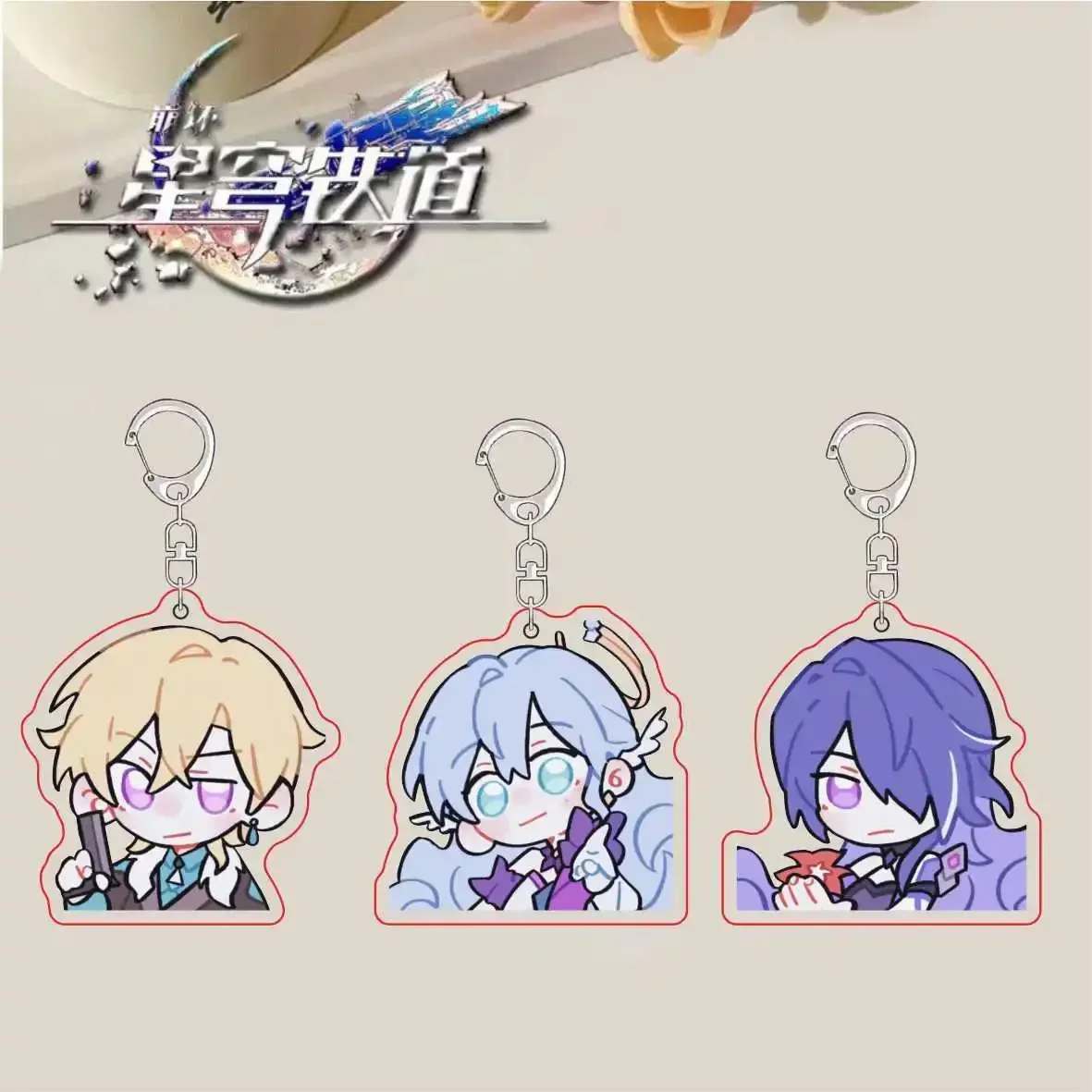 Anime Honkai: Star Rail Acheron Aventurine Robin Cosplay Cute Cartoon Acrylic Keychain Ornament Double-sided Pendant Xmas Gifts
Anime Honkai: Star Rail Acheron Aventurine Robin Cosplay Cute Cartoon Acrylic Keychain Ornament Double-sided Pendant Xmas Gifts