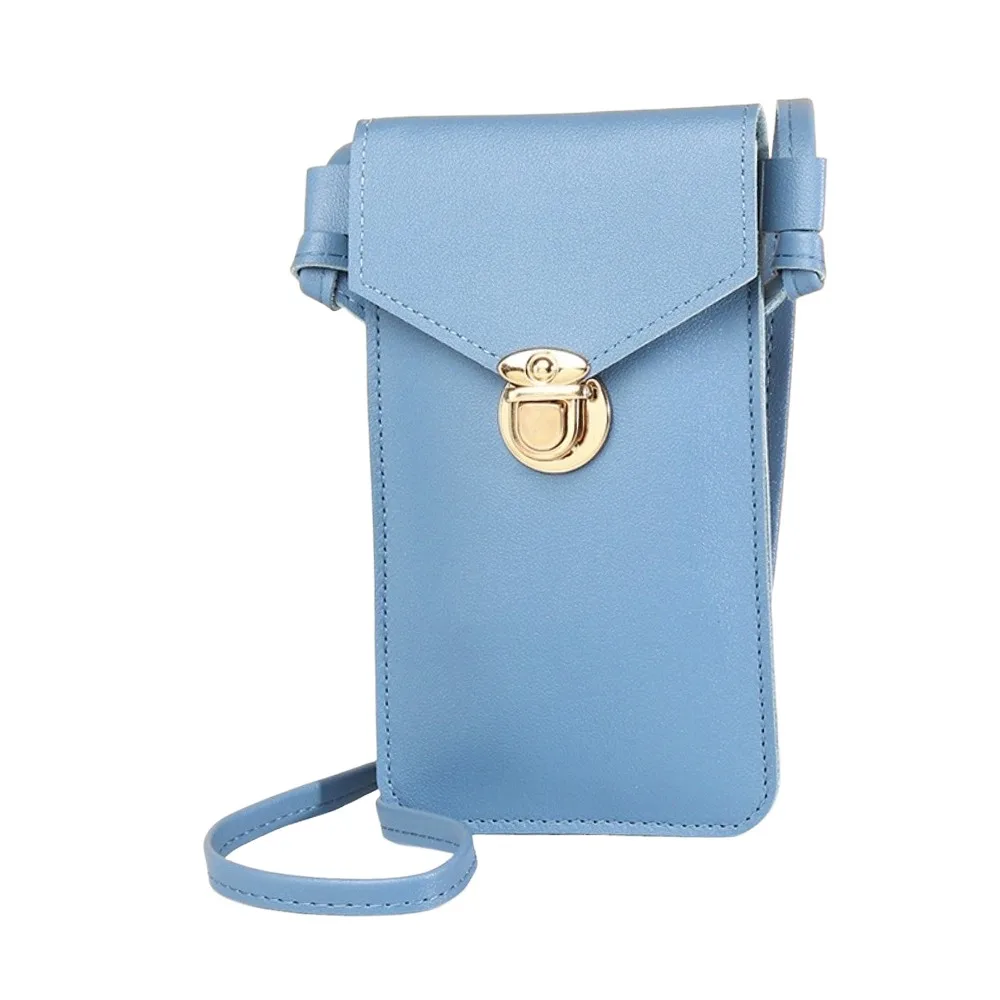 PU Leather Touch Screen Phone Bag Wallet Large Capacity Crossbody Bags Multifunctional Multi Pocket Mobile Bag
PU Leather Touch Screen Phone Bag Wallet Large Capacity Crossbody Bags Multifunctional Multi Pocket Mobile Bag
