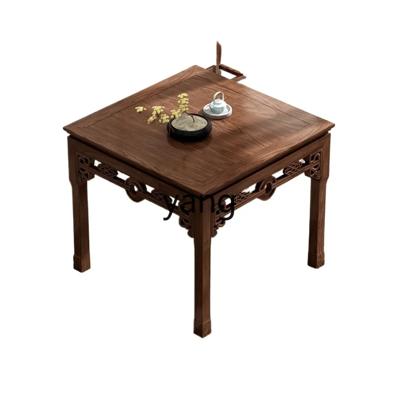 LTT solid wood square middle hall old-fashioned main house dining table Chinese family table bench tea table
LTT solid wood square middle hall old-fashioned main house dining table Chinese family table bench tea table