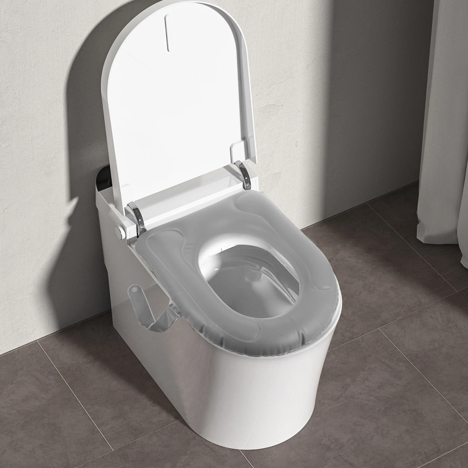 Inflatable Toilet Seat Cushion PVC Comfortable Universal Padded Commode Bathroom Soft Suction Cups Portable Lightweight Foldable
Inflatable Toilet Seat Cushion PVC Comfortable Universal Padded Commode Bathroom Soft Suction Cups Portable Lightweight Foldable