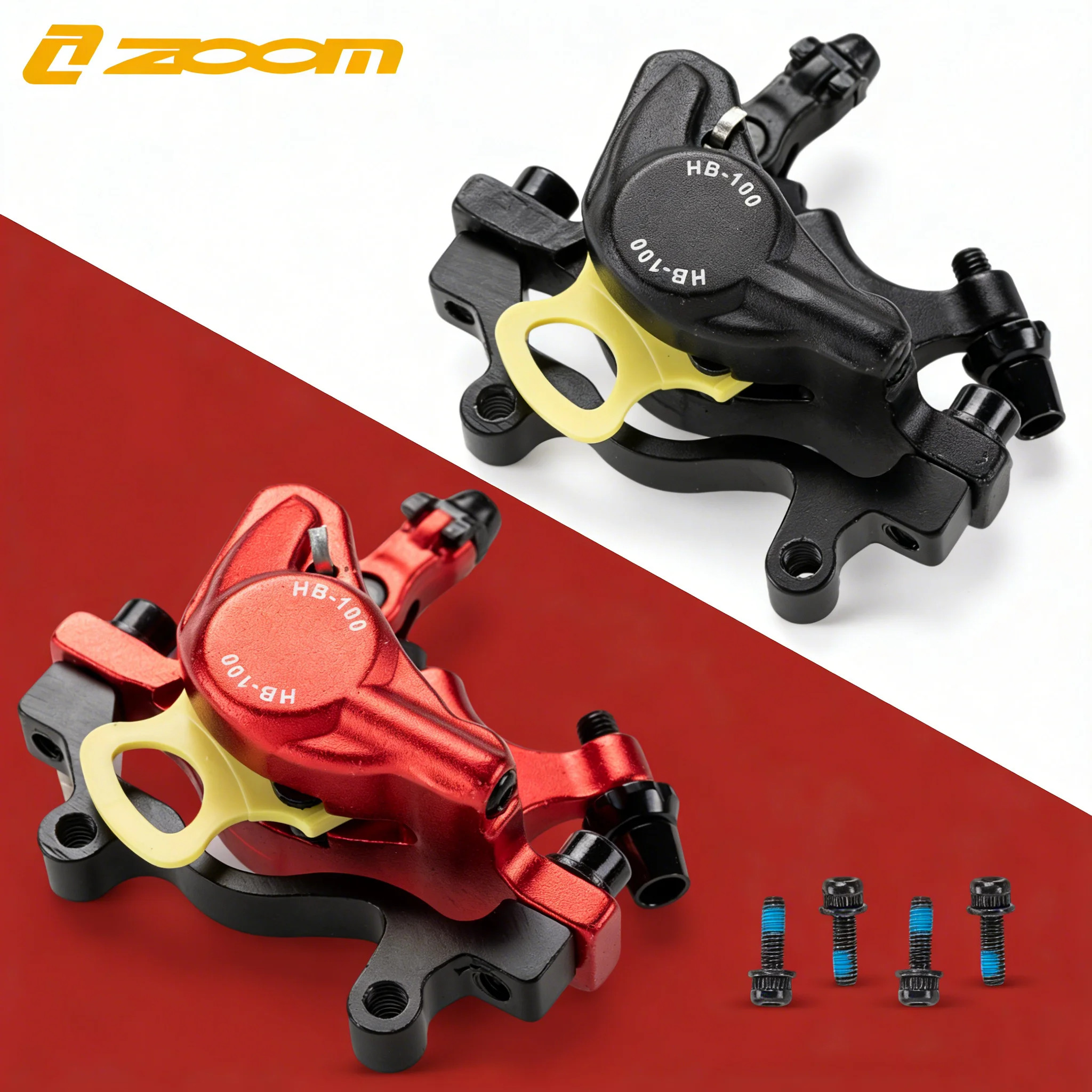 ZOOM XTECH HB100 Bike Hydraulic Disc Calipers Front /Rear /Set Bicycle Hydraulic Cable Disc Brakes for For MTB Electric Scooters
ZOOM XTECH HB100 Bike Hydraulic Disc Calipers Front /Rear /Set Bicycle Hydraulic Cable Disc Brakes for For MTB Electric Scooters