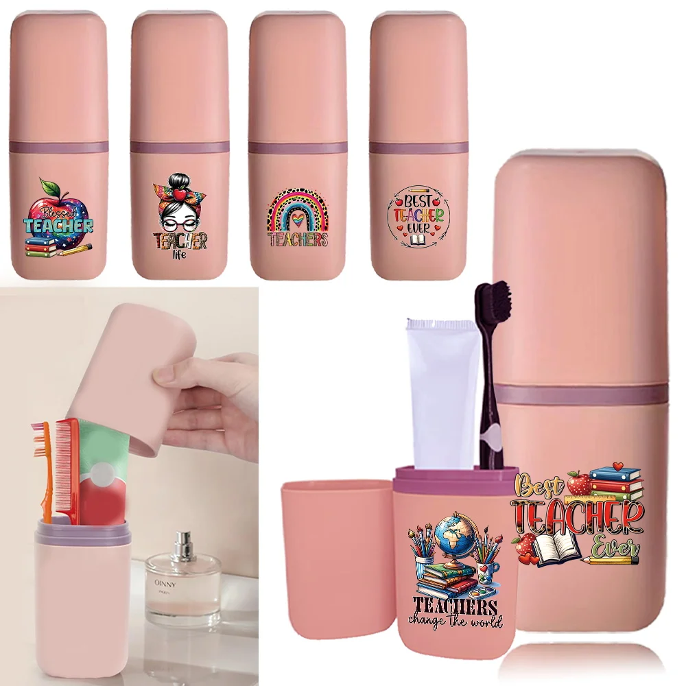 Toothbrush Cup Travel Mouthwash Box Detachable Storage Holder Case Toothpaste Comb Shaver Travel Accessories Teacher Pattern
Toothbrush Cup Travel Mouthwash Box Detachable Storage Holder Case Toothpaste Comb Shaver Travel Accessories Teacher Pattern