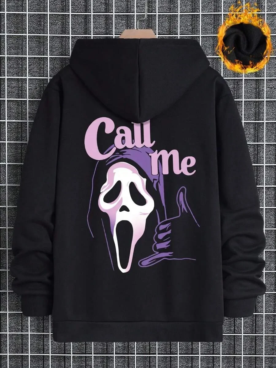 Fashionable Pure Cotton Hoodie Featuring Call Me Ghostface Design Perfect for Those Who Love Cult Movie Aesthetics and Want
Fashionable Pure Cotton Hoodie Featuring Call Me Ghostface Design Perfect for Those Who Love Cult Movie Aesthetics and Want