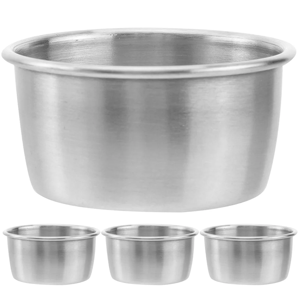 4 Pcs Sauce Dipping Bowls Stainless Steel Cup Condiment Cups Charcuterie Food Items
4 Pcs Sauce Dipping Bowls Stainless Steel Cup Condiment Cups Charcuterie Food Items