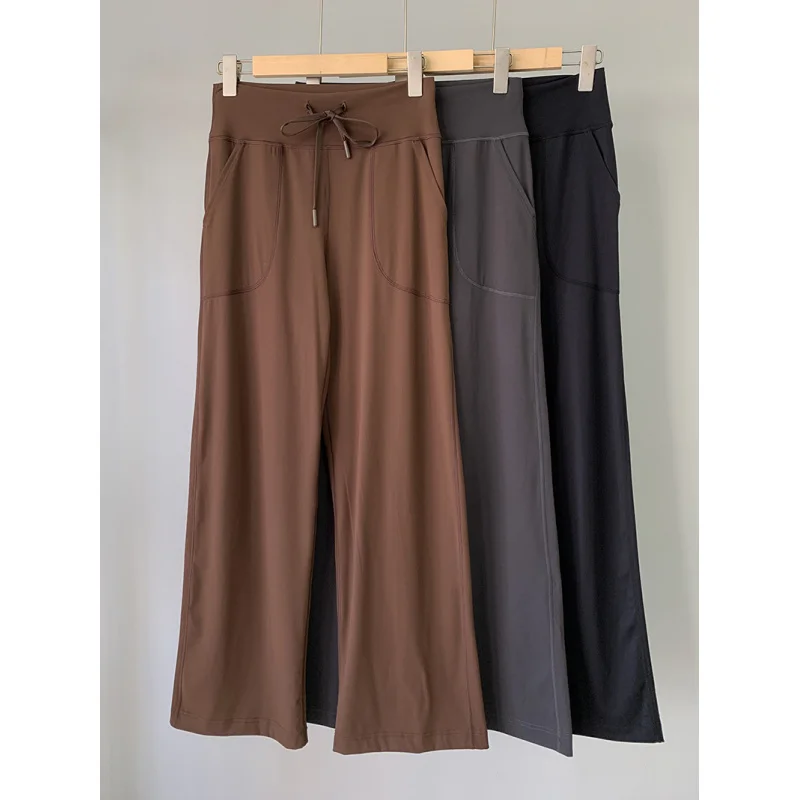 New arrival Punk Yoga pantsThrowbackSame Style Women's Sports High Waist Cloud Sense Loose Casual Wide Leg Pants
New arrival Punk Yoga pantsThrowbackSame Style Women's Sports High Waist Cloud Sense Loose Casual Wide Leg Pants
