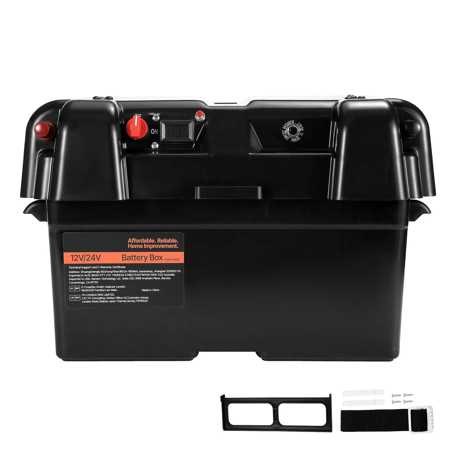 Battery Box Group 24/27 Smart Battery Box 12V/24V/36V for Trolling Motor
Battery Box Group 24/27 Smart Battery Box 12V/24V/36V for Trolling Motor