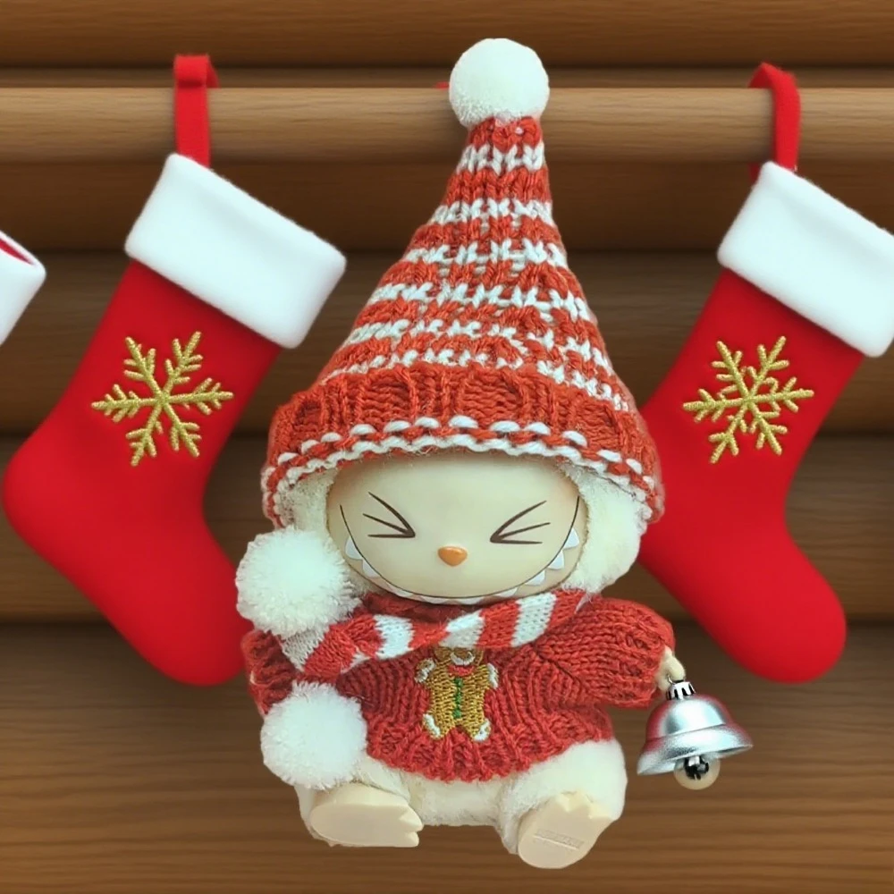 Labubu Accessories Clothes Suitable for V1 V2 V3 Labubu Christmas Deer Set Labubu Red clothing Christmas Fashion Gift
Labubu Accessories Clothes Suitable for V1 V2 V3 Labubu Christmas Deer Set Labubu Red clothing Christmas Fashion Gift