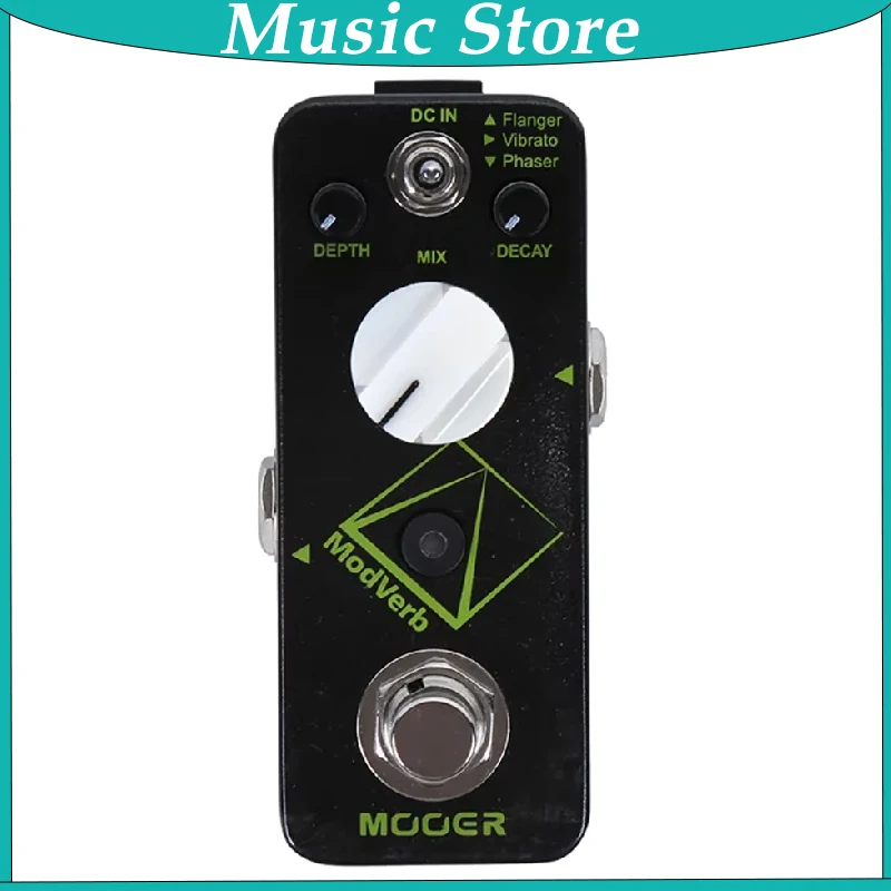 MOOER MRV4 Modverb Pedal|Reverb+Flanger+Vibrato+Phaser|4-in-1 Modulation|Stage/Studio Essential ⚡
MOOER MRV4 Modverb Pedal|Reverb+Flanger+Vibrato+Phaser|4-in-1 Modulation|Stage/Studio Essential ⚡
