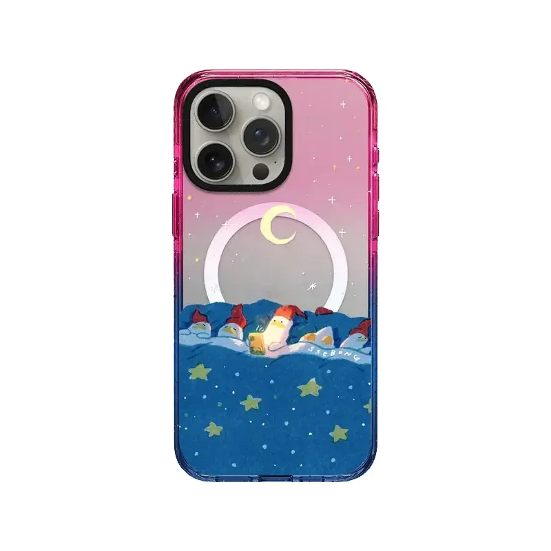 Cartoon Duck Life 2.5 Acrylic Gradient Border Magnetic iPhone 12 13 15 14 Pro Max Protective Case, Fits iPhone 15 Pro Max
Cartoon Duck Life 2.5 Acrylic Gradient Border Magnetic iPhone 12 13 15 14 Pro Max Protective Case, Fits iPhone 15 Pro Max