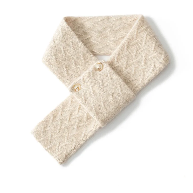 Cashmere scarf women 2024 autumn winter new solid color jacquard fashion versatile elegant fake collar knitted neck warmer
Cashmere scarf women 2024 autumn winter new solid color jacquard fashion versatile elegant fake collar knitted neck warmer