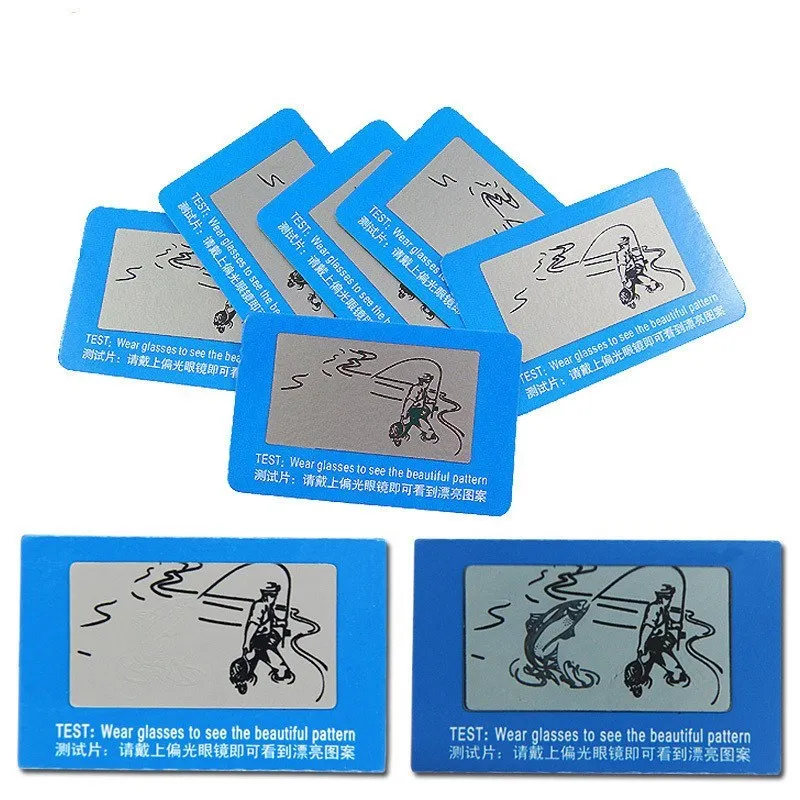 100pcs TAC Polarized Lens Test Card For Testing Polarizing Sunglasses Polarization Test Card Eyewear Sun Glasses Accessories
100pcs TAC Polarized Lens Test Card For Testing Polarizing Sunglasses Polarization Test Card Eyewear Sun Glasses Accessories