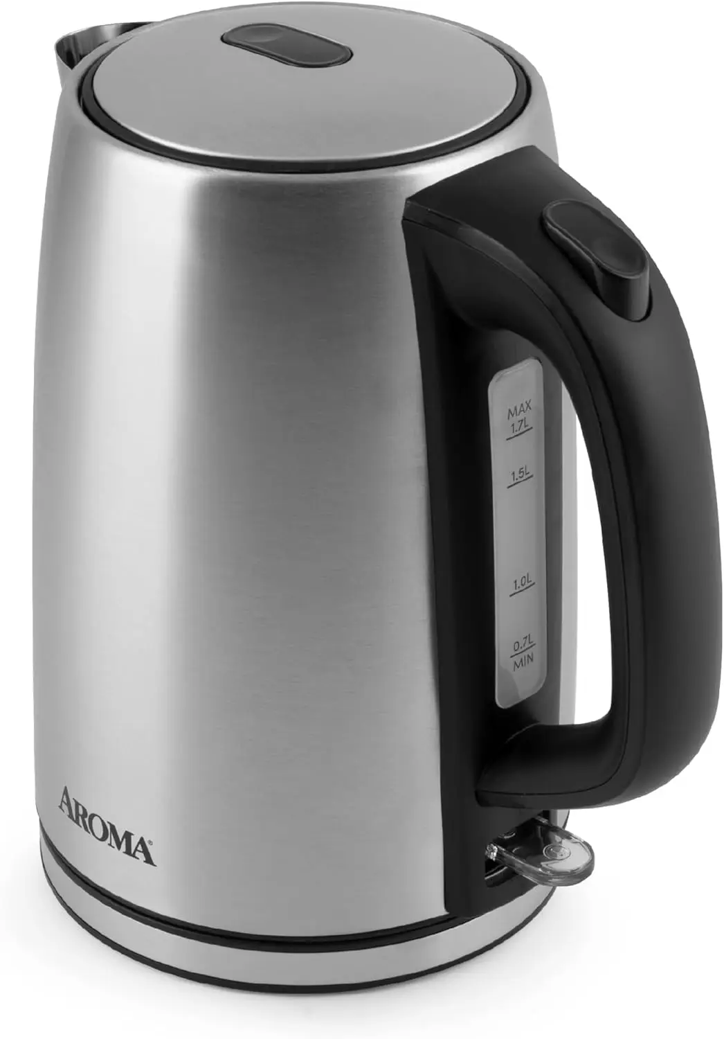 1.7L / 7-Cup Stainless Steel Electric Kettle with Cordless Pouring, Automatic Keep Warm Mode, Powerful & Quick 1750
1.7L / 7-Cup Stainless Steel Electric Kettle with Cordless Pouring, Automatic Keep Warm Mode, Powerful & Quick 1750