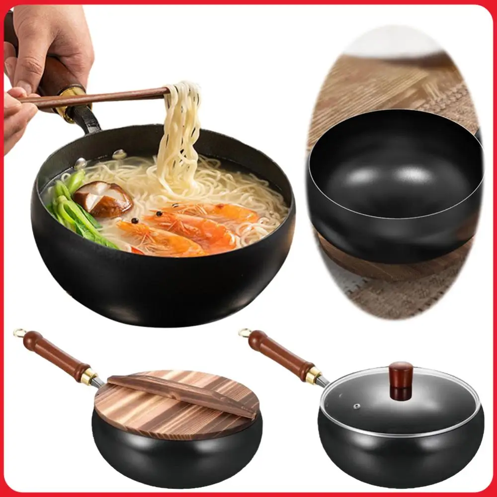 24CM Chinese Wok Flat Bottom Non-Stick Pan Wooden Handle Iron Pan for Home Camping Restaurant Hotel Kitchen
24CM Chinese Wok Flat Bottom Non-Stick Pan Wooden Handle Iron Pan for Home Camping Restaurant Hotel Kitchen