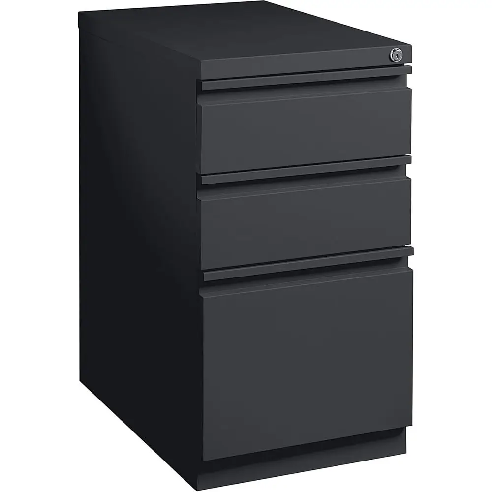 Mobile Pedestal File Cabinet with Veal Finish - 19.87 x 15 x 27.75 - Black
Mobile Pedestal File Cabinet with Veal Finish - 19.87 x 15 x 27.75 - Black