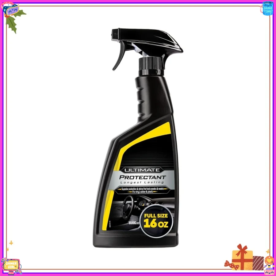 Ultimate Protectant, Exterior and Interior Protectant with UV Clear Coat Technology, Non-Greasy Formula, 15.2 oz Spray Bottle
Ultimate Protectant, Exterior and Interior Protectant with UV Clear Coat Technology, Non-Greasy Formula, 15.2 oz Spray Bottle