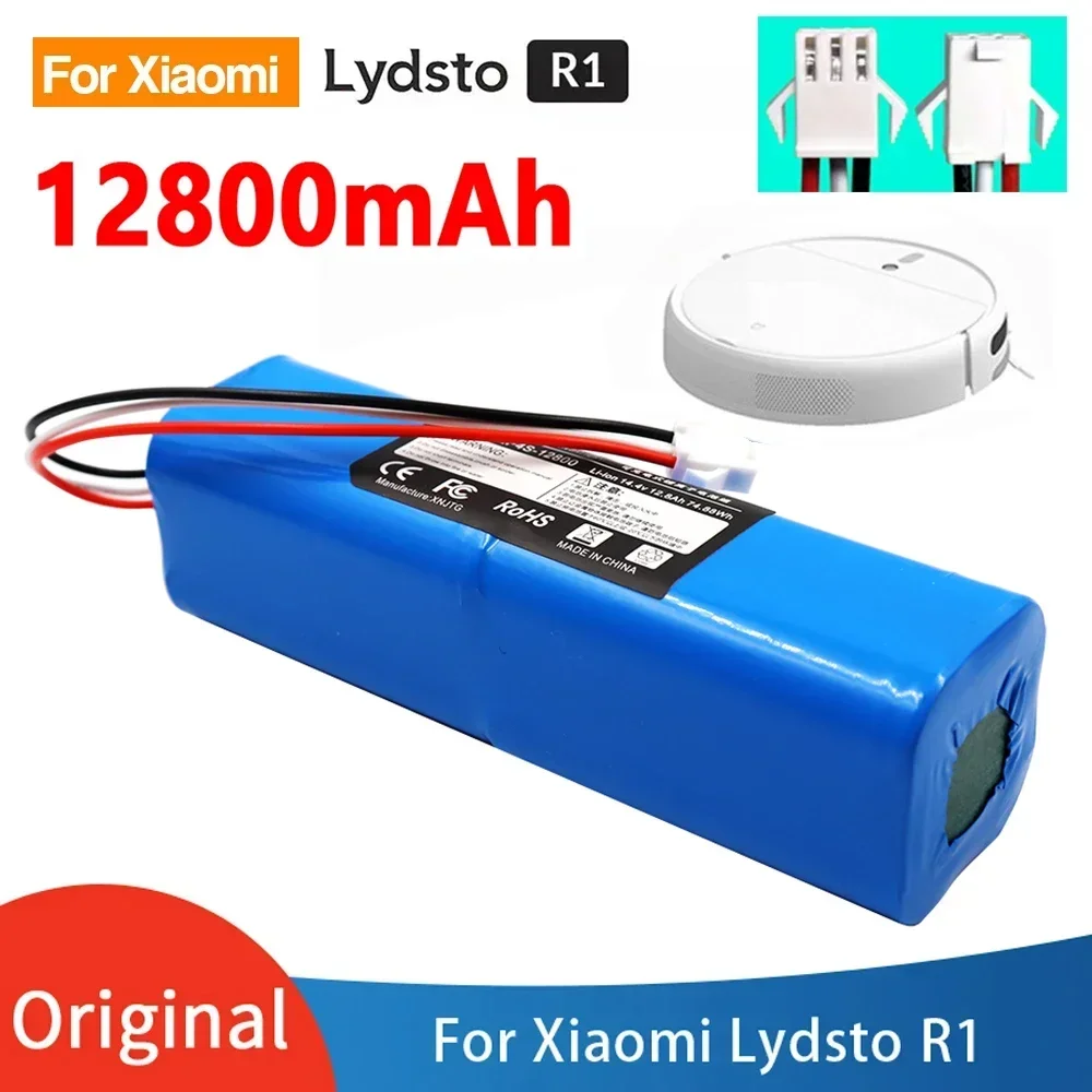 For XiaoMi Lydsto R1 Viomi S9 Roidmi Eve Plus Rechargeable Li-ion Battery Robot Vacuum Cleaner R1 Battery Pack 12800mAh
For XiaoMi Lydsto R1 Viomi S9 Roidmi Eve Plus Rechargeable Li-ion Battery Robot Vacuum Cleaner R1 Battery Pack 12800mAh