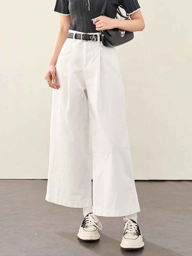 2025 Spring Summer New High Waist Wide Leg Pants Women Loose Straight Pants Fashionable Commuting Casual Trousers
2025 Spring Summer New High Waist Wide Leg Pants Women Loose Straight Pants Fashionable Commuting Casual Trousers