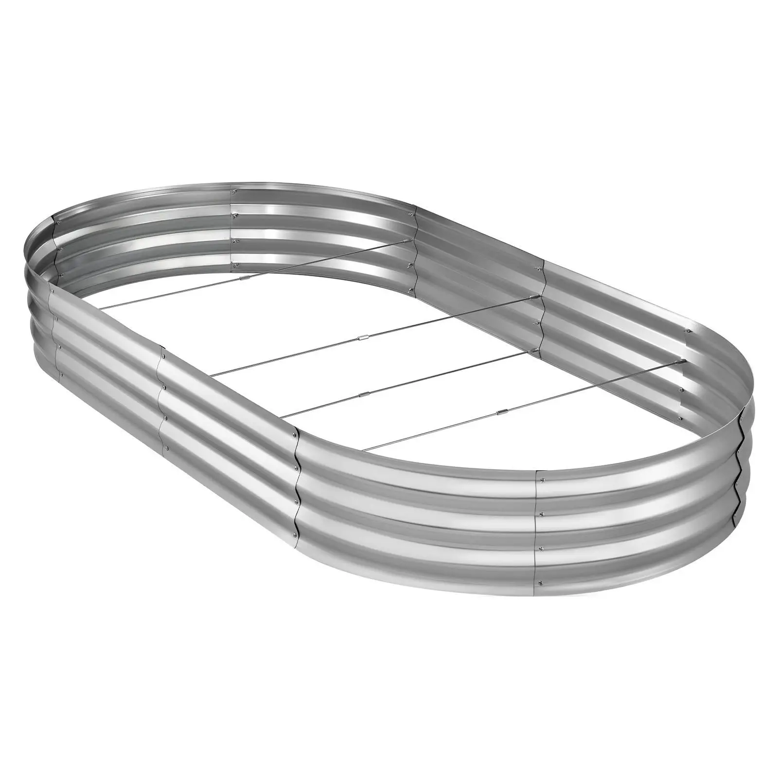Galvanized Raised Garden Bed, 8 x 4 x 1 ft, Oval Metal Planter Box Kit Outdoor, Bottomless Elevated Garden Box with Gloves,
Galvanized Raised Garden Bed, 8 x 4 x 1 ft, Oval Metal Planter Box Kit Outdoor, Bottomless Elevated Garden Box with Gloves,