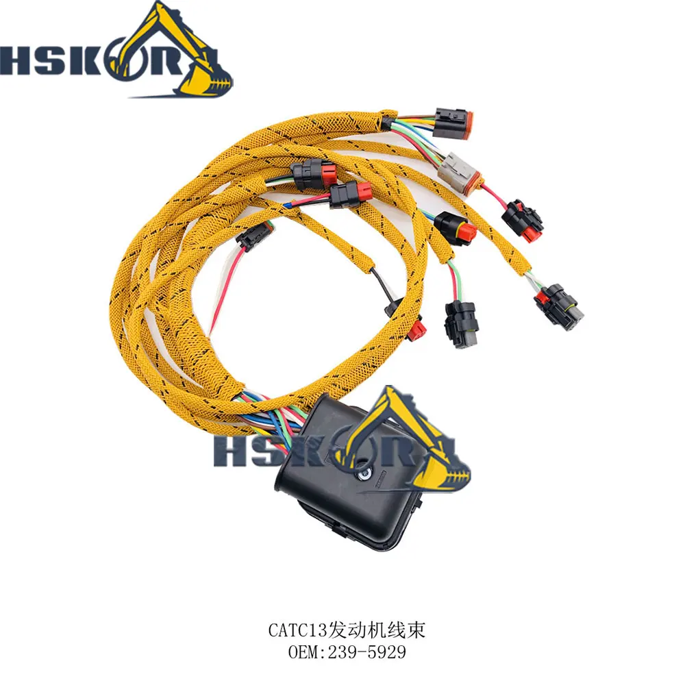 Excavator Wiring Harness 239-5929 2395929 C13 C15 C18 Engine Wiring Harness For E365C E385C E390D E374D
Excavator Wiring Harness 239-5929 2395929 C13 C15 C18 Engine Wiring Harness For E365C E385C E390D E374D