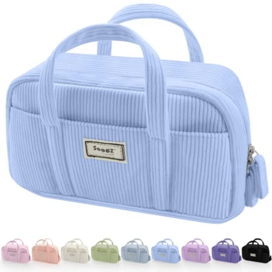 Large Pencil Case Pouch, Extra Big Pencil Bag with 5 Compartments, Pen Bag Wide Opening, Soft Corduroy Pencil Pouch Organizer w
Large Pencil Case Pouch, Extra Big Pencil Bag with 5 Compartments, Pen Bag Wide Opening, Soft Corduroy Pencil Pouch Organizer w