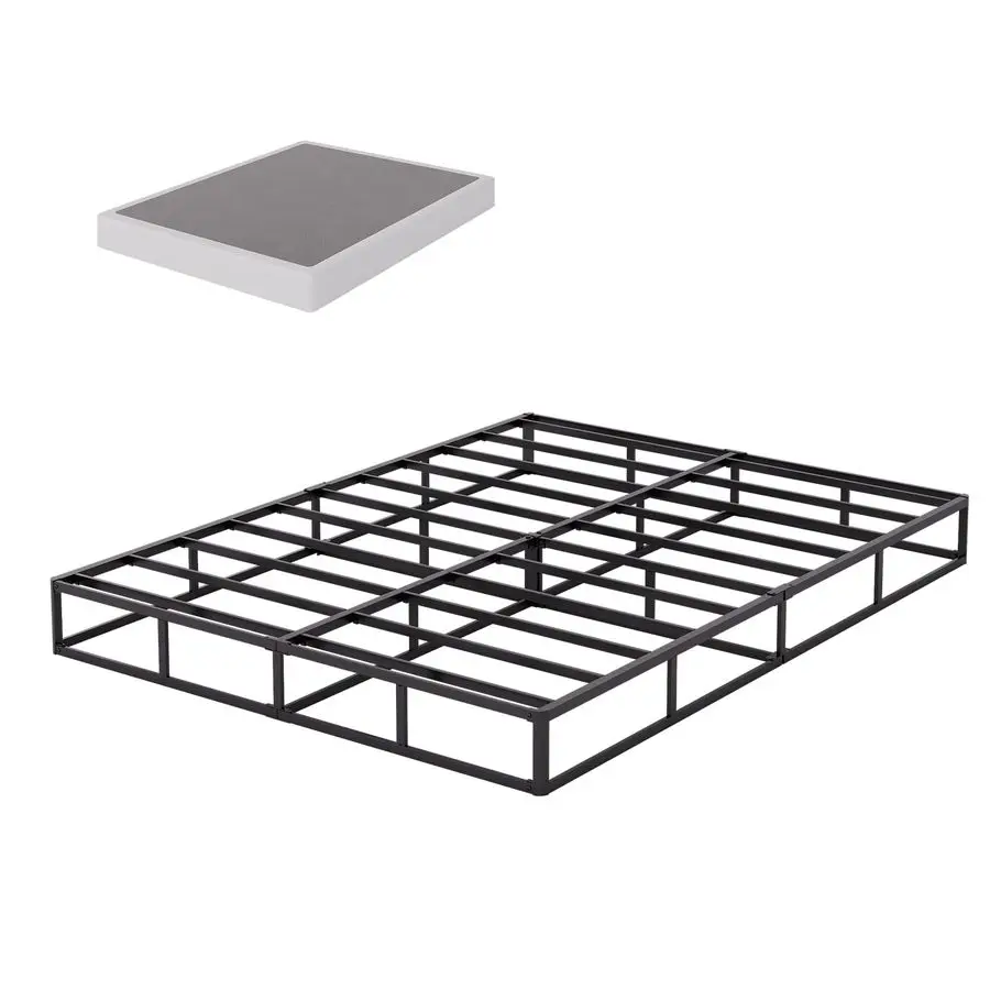 Heavy Duty Queen Box Spring 9 Inch High Profile Spring Fabric Bed Cover Noise Free Sturdy Metal Steel Frame
Heavy Duty Queen Box Spring 9 Inch High Profile Spring Fabric Bed Cover Noise Free Sturdy Metal Steel Frame