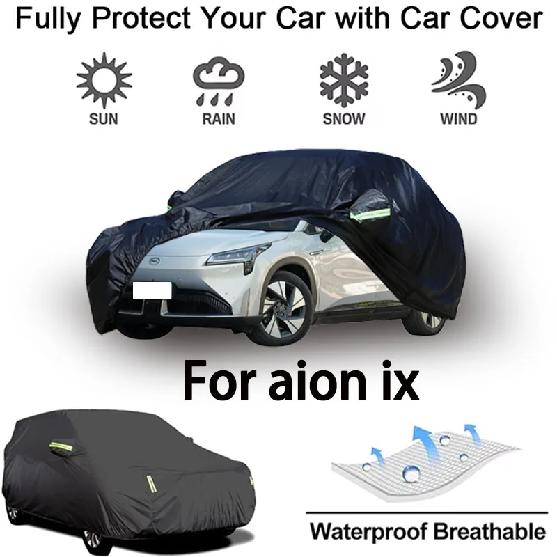 Full Car Cover For Aion IX Outdoor Protective Gear-Snowproof, Sunshield, Waterproof and Dustproof Automobile Accessories
Full Car Cover For Aion IX Outdoor Protective Gear-Snowproof, Sunshield, Waterproof and Dustproof Automobile Accessories
