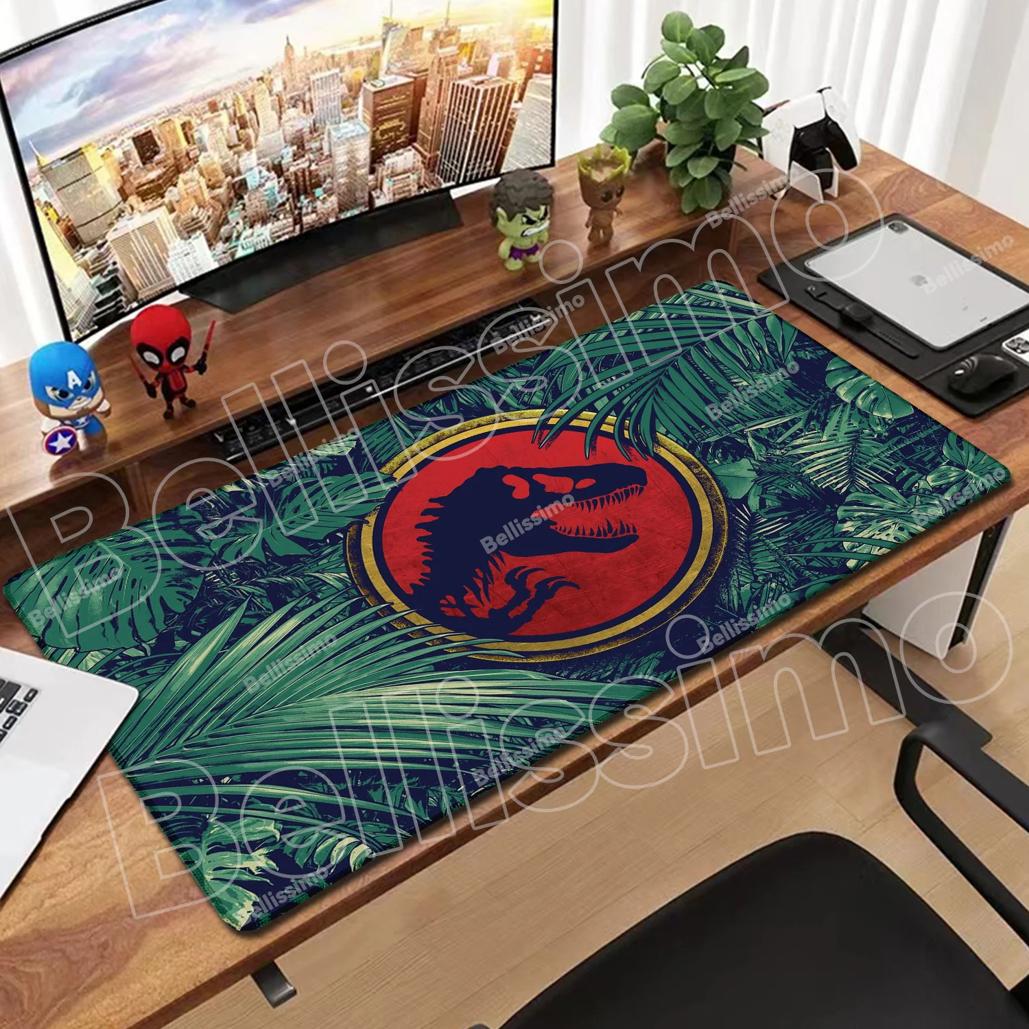 Stocked Large Jurassic Park Natural Rubber Mouse pad PC Computer mat Size for large Edge Locking Game Accessory Keyboard Deskpad
Stocked Large Jurassic Park Natural Rubber Mouse pad PC Computer mat Size for large Edge Locking Game Accessory Keyboard Deskpad