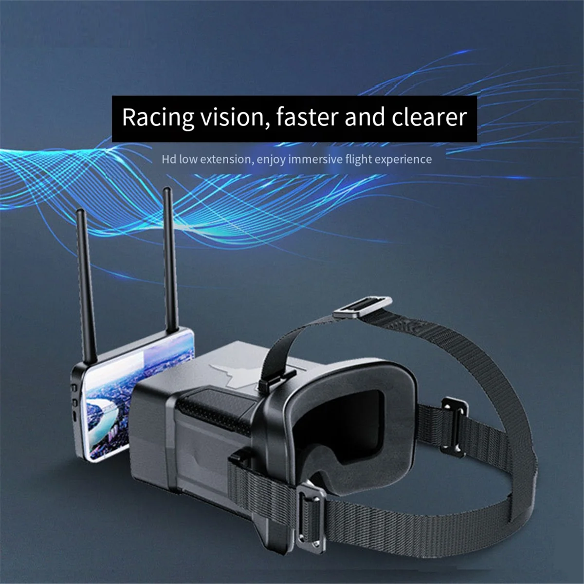 Новые очки FPV 5,8G 48CH 4,3 дюйма 480X272 с автоматическим поиском FPV очки 500CD/M2 для RC Racing Drone Quadcopter
Новые очки FPV 5,8G 48CH 4,3 дюйма 480X272 с автоматическим поиском FPV очки 500CD/M2 для RC Racing Drone Quadcopter