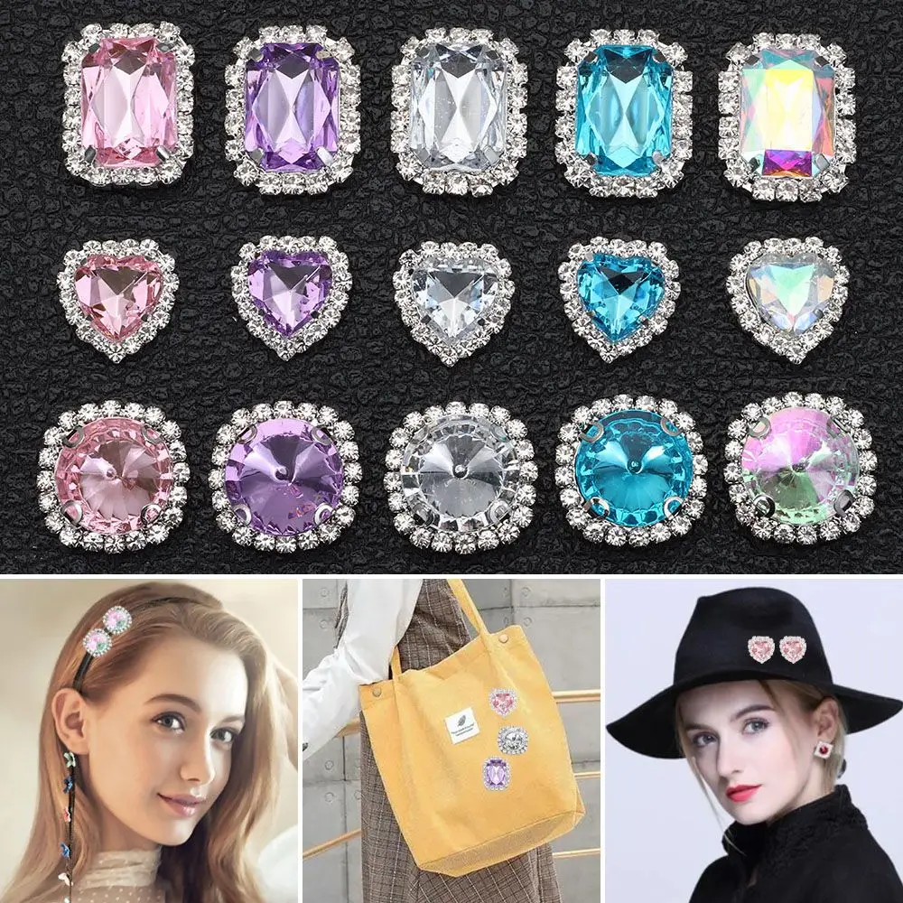 DIY wedding Decor Round Clothing Love Heart Bow Accessories Scrapbooking Acrylic Rhinestone Sparkling Crystal Sewing Button
DIY wedding Decor Round Clothing Love Heart Bow Accessories Scrapbooking Acrylic Rhinestone Sparkling Crystal Sewing Button