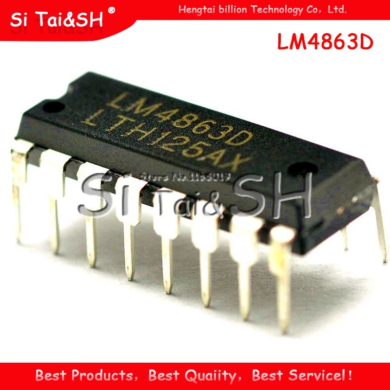 10PCS LM4863D LM4863 Waterproof shell
10PCS LM4863D LM4863 Waterproof shell