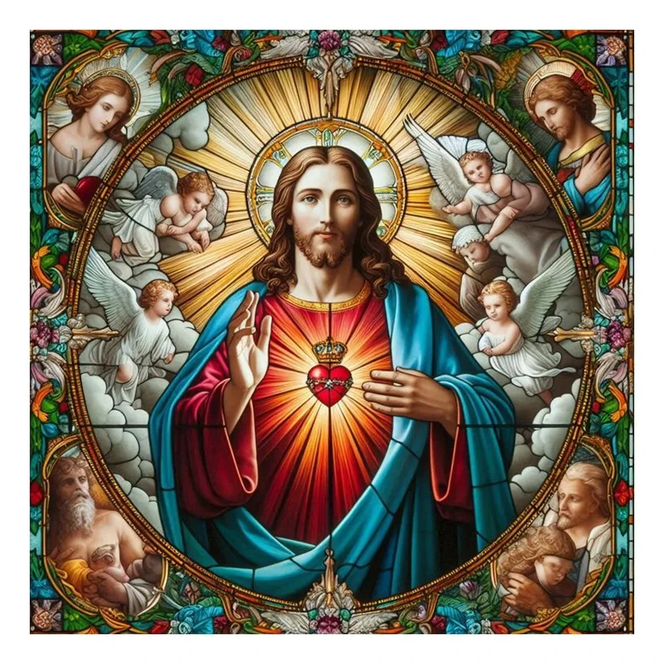 500/1024PCS Paper Jigsaw Puzzle Jesus Virgin Mary DIY Assembly Home Art Decoration Gift Suitable As A Frameless Holiday Gift
500/1024PCS Paper Jigsaw Puzzle Jesus Virgin Mary DIY Assembly Home Art Decoration Gift Suitable As A Frameless Holiday Gift