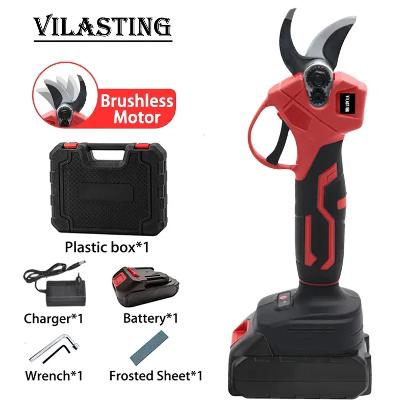 Brushless Electric Pruning Shears Garden Tool Pruner Cordless Electric Garden Scissors Fruit Tree Compatible Makita No Battery
Brushless Electric Pruning Shears Garden Tool Pruner Cordless Electric Garden Scissors Fruit Tree Compatible Makita No Battery