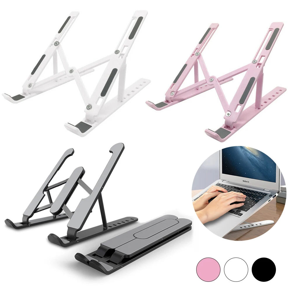 New Foldable Laptop Stand Portable Notebook Support Base Holder Adjustable Riser Cooling Bracket for Laptop & Tablet Accessories
New Foldable Laptop Stand Portable Notebook Support Base Holder Adjustable Riser Cooling Bracket for Laptop & Tablet Accessories