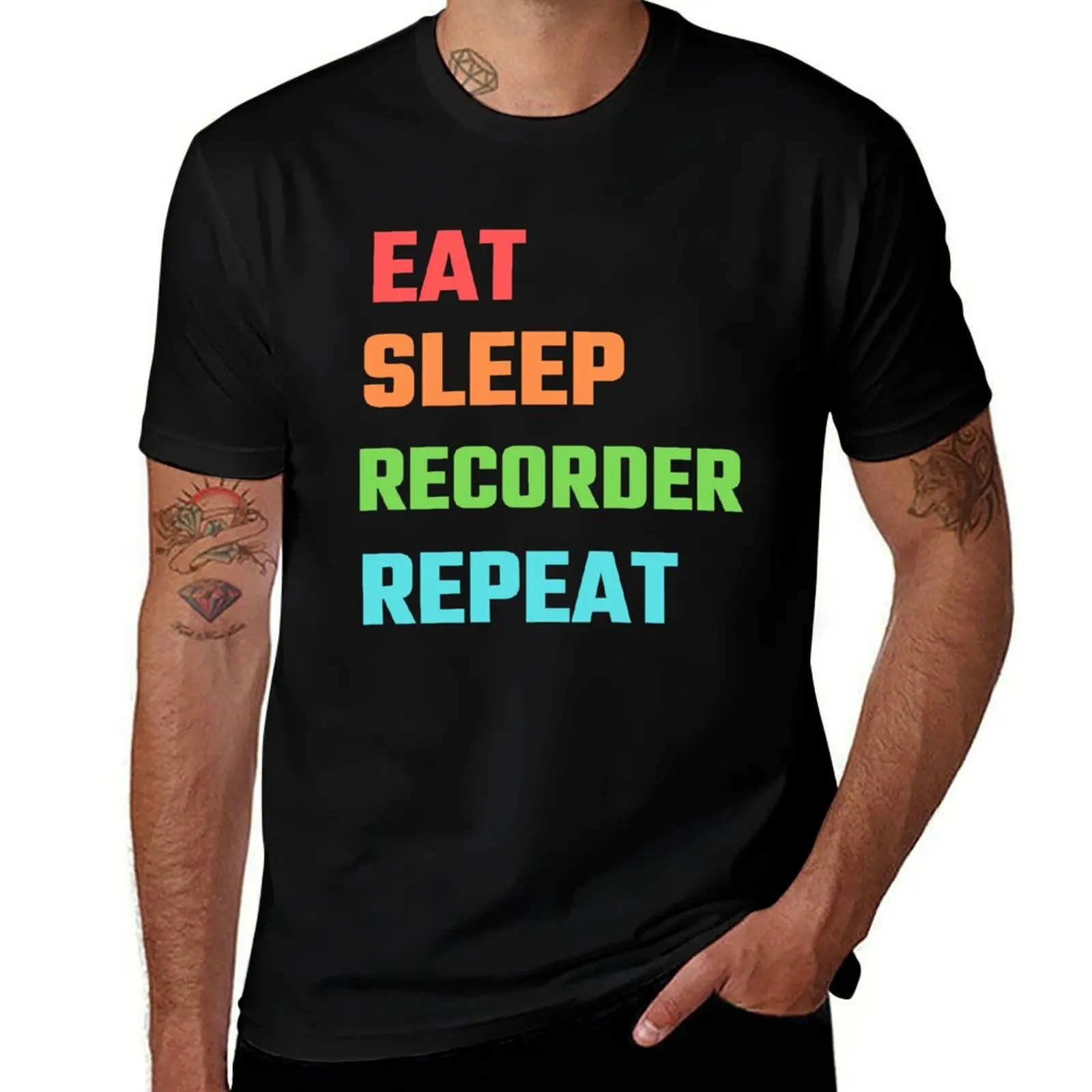 Eat Sleep Recorder Repeat T-Shirt aesthetic clothes luxury designer valentines clothes anime slim fit t shirts for men
Eat Sleep Recorder Repeat T-Shirt aesthetic clothes luxury designer valentines clothes anime slim fit t shirts for men