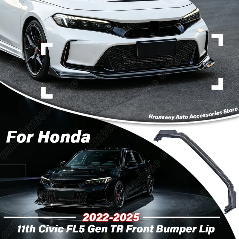 For Honda 11th Civic FL5 Gen TR 2022 2023 2024 2025 Shark Fin Front Bumper Lip Chin Splitter Lower Air Dam Apron Guard Auto Part
For Honda 11th Civic FL5 Gen TR 2022 2023 2024 2025 Shark Fin Front Bumper Lip Chin Splitter Lower Air Dam Apron Guard Auto Part
